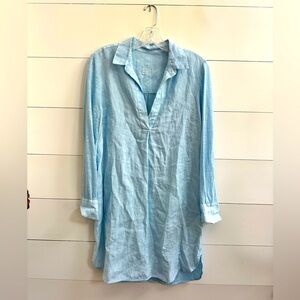120% Lino Shirt Dress